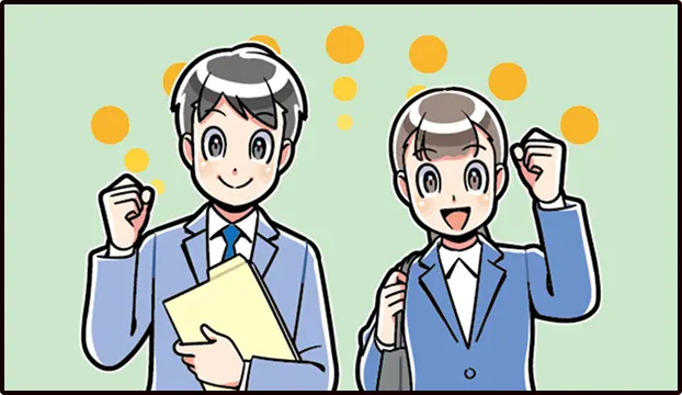 採用漫画