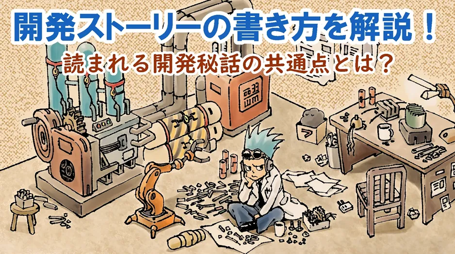 開発ストーリーの書き方を解説！読まれる開発秘話の共通点とは？